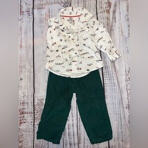 Carter’s | Little boys Christmas/winter outfit size 18 months